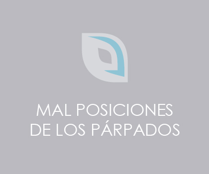 Mal posiciones de los párpados